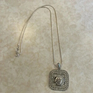 Snap Jewelry Necklace, With two 12mm Mini Snaps, New